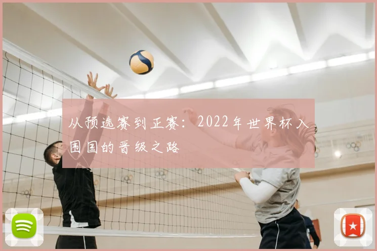 从预选赛到正赛:2022年世界杯入围国的晋级之路